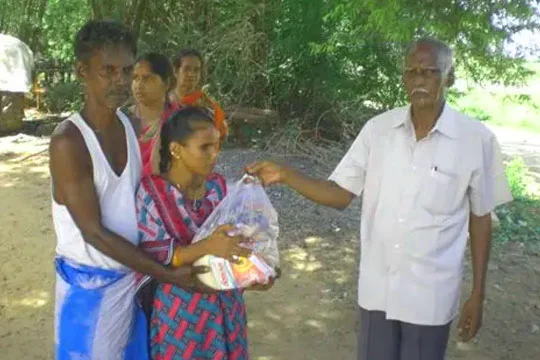 Donation for Weaker Sections