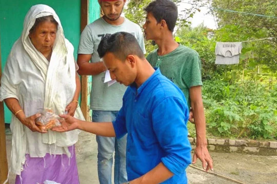 Donation for Poor Widows