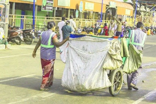 Donation For Street Garbage Carry Persons